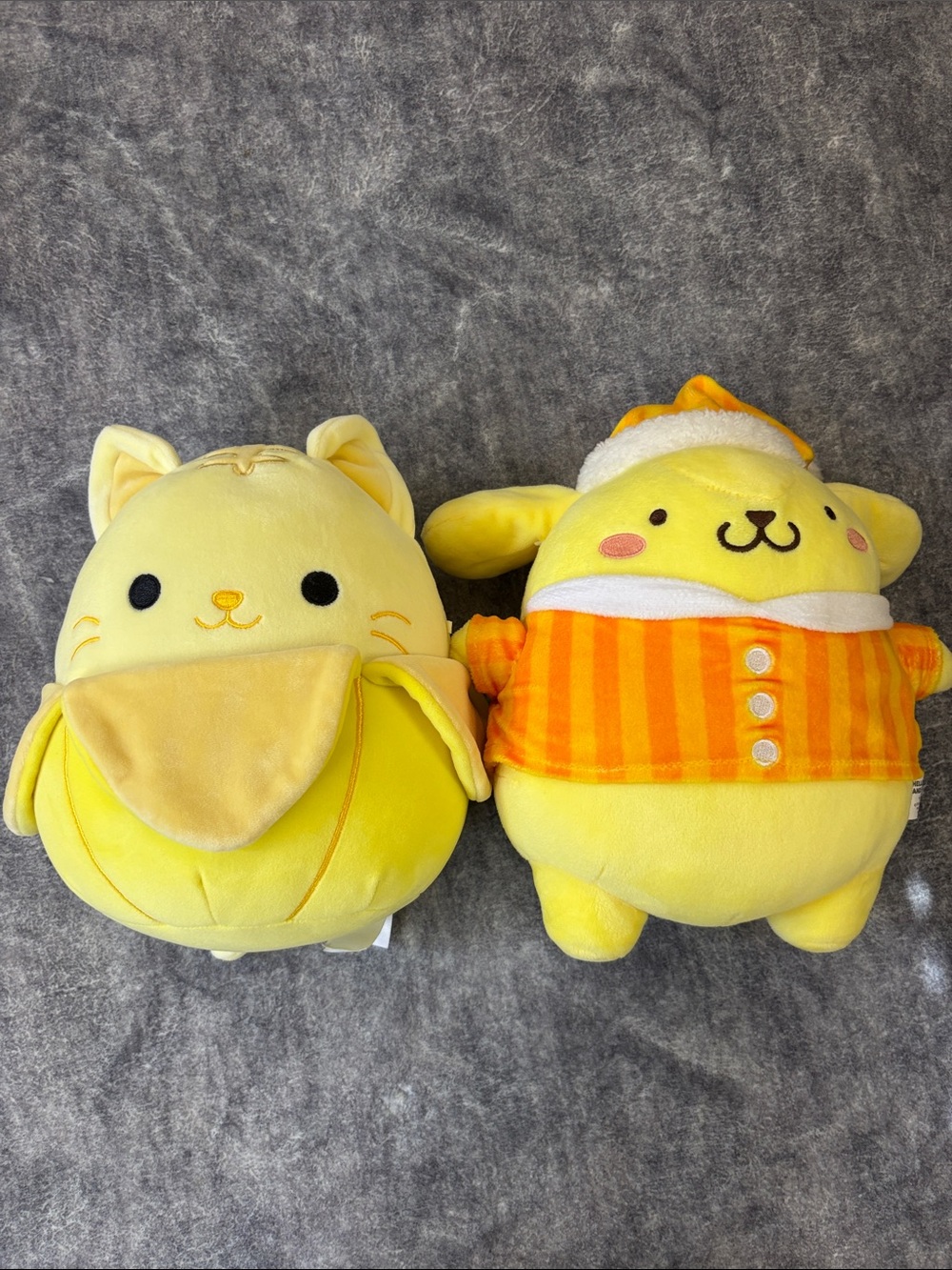 Yellow Plush Small Toy - Cute Character Plushies